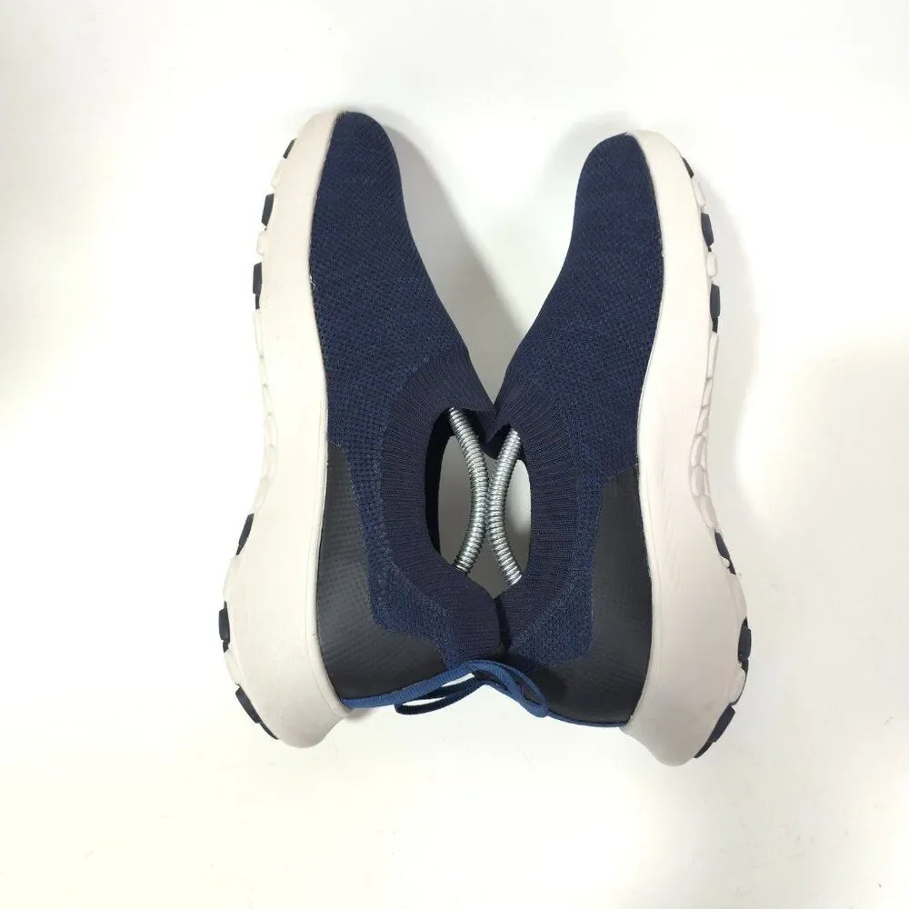 Merrell FloatEco Cloud Moc Moccasin Navy Slip On Kint Shoes J003227 Sz 8.5